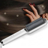 Electric Hair Brush Heating Combing For bivolt Straightened - Netshop Descontos