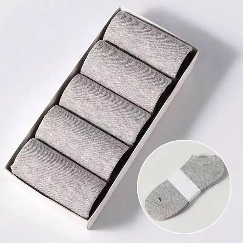 5 pares de meias de tornozelo Essential Comfort