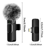 Microfone de Lapela sem fio para celular - Netshop Descontos