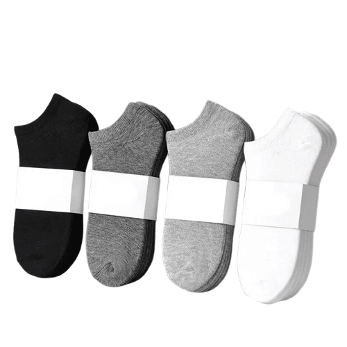 5 pares de meias de tornozelo Essential Comfort