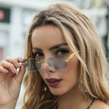 Óculos vintage coloridos - Feminino - Netshop Descontos